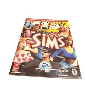 🍄The Sims Prima’s Official Strategy Guide for PlayStation 2 Vintage Y2K